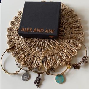 Alex and Ani bangles (5)